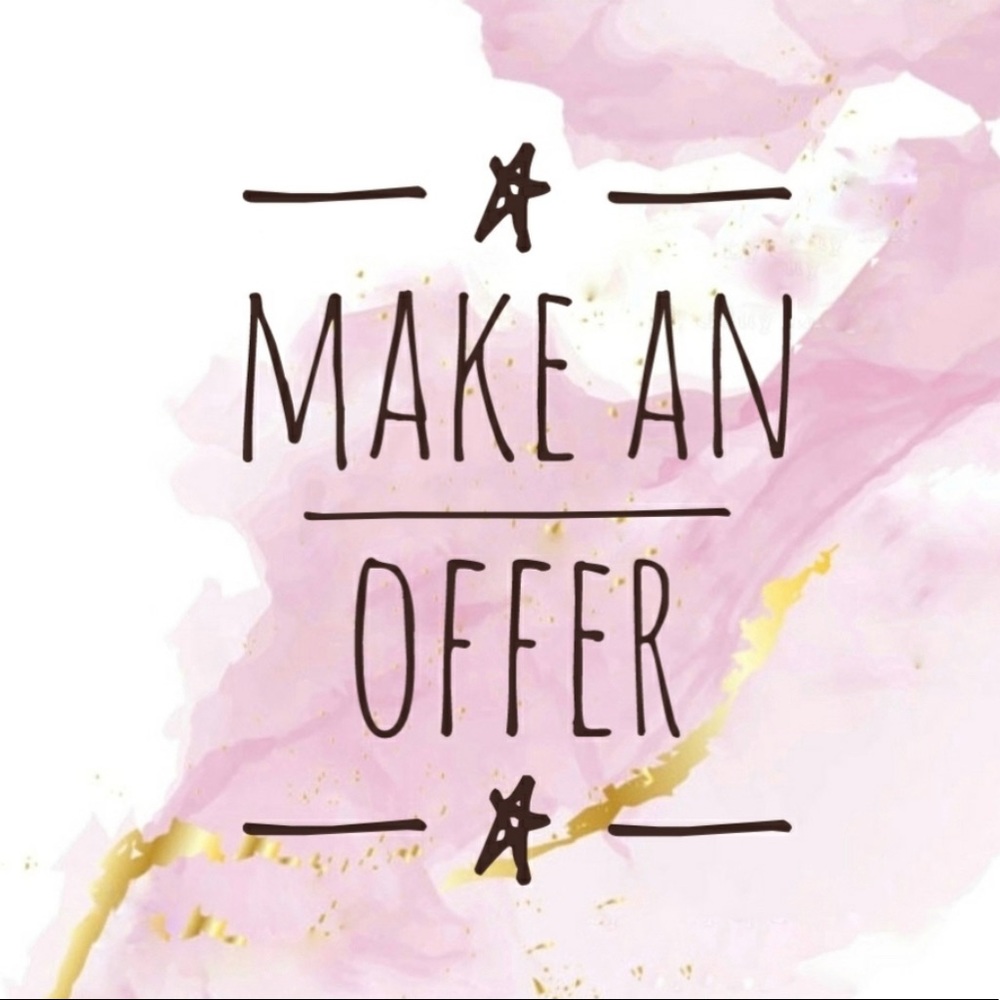 Prices are negotiable :)